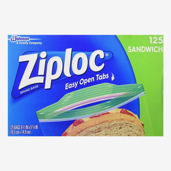 Ziploc Sandwich Bags, 125-Count