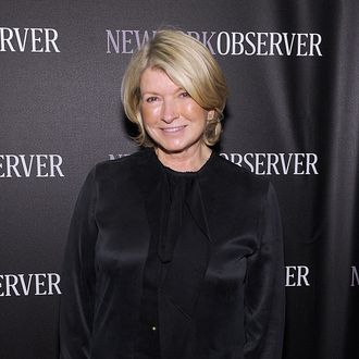 NEW YORK, NY - APRIL 01: Martha Stewart attends The New York Observer Relaunch Event on April 1, 2014 in New York City. (Photo by Jamie McCarthy/Getty Images)