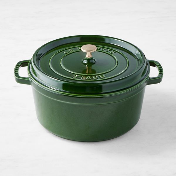 Staub Enameled Cast-Iron Round Dutch Oven