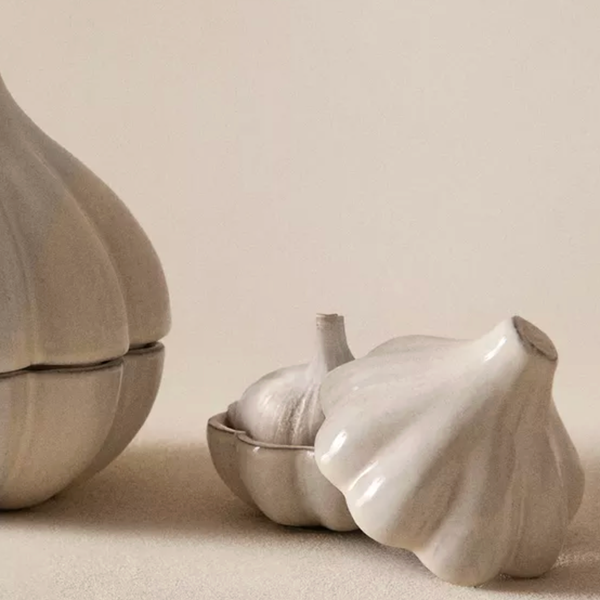 Zara Home Terracotta Garlic Storage Jar