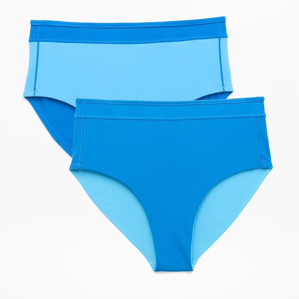 Athleta Girl Reversible High Rise Swim Bottom