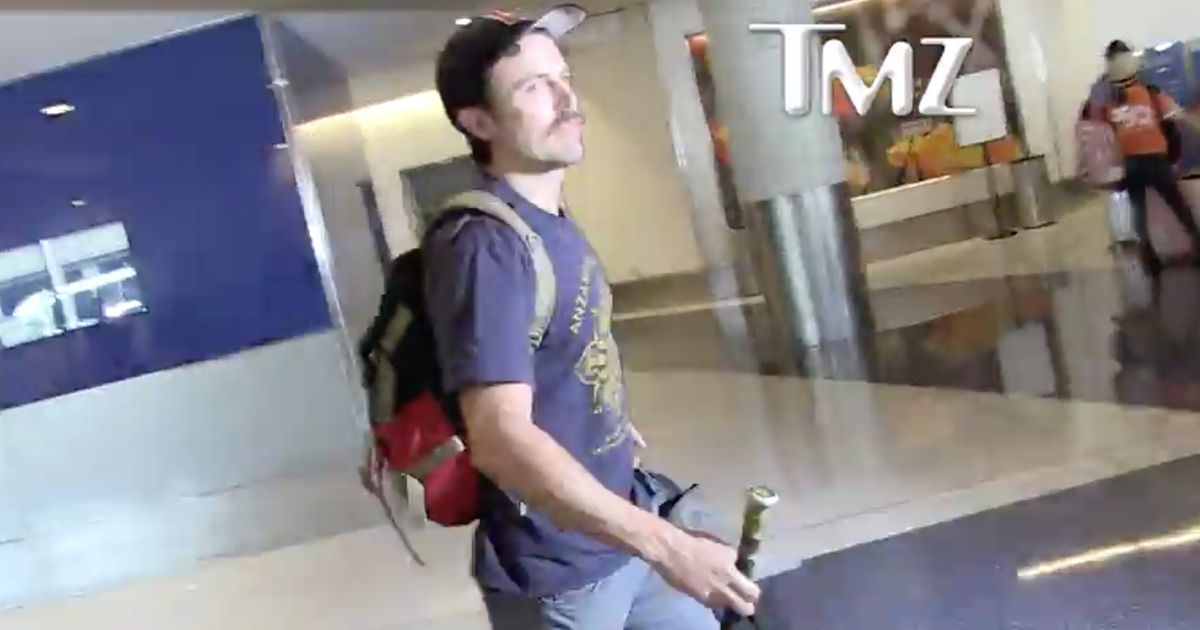 Casey Affleck Tried to Bring a Baseball Bat on a Plane