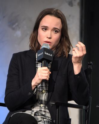 AOL Build Speakers Series - Ellen Page And Ian Daniel, 