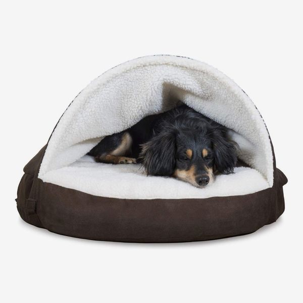 Furhaven Therapeutic Burrow Blanket Pet Bed