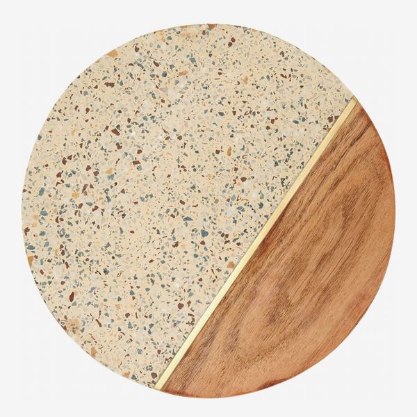 Nordstrom Terrazzo & Marble Round Serving Board