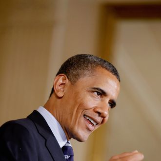 WASHINGTON, DC - JUNE 21: U.S. President Barack Obama urges Congress to pass legislation that would keep federal student loan rates from doubling during an event in the East Room of the White House June 21, 2012 in Washington, DC. Education Secretary Arne Duncan said that if Congress doesn't act, subsidized student loan debt would double to 6.8 percent on July 1, affecting nearly 7.4 million people who currently hold loans like Pell Grants and Stafford loans. (Photo by Chip Somodevilla/Getty Images)