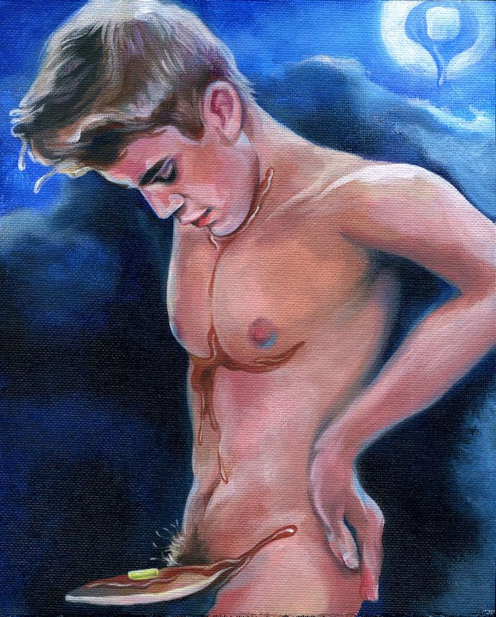 Justin Bieber Naked Sex Porn - Macklemore Finally Explains Why He Owns a Bizarre Nude Justin Bieber  Painting