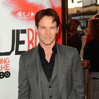 Actors Stephen Moyer arrives at the premiere of HBO's 
