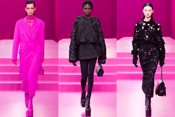 Cathy Horyn Fashion Week Review: Balenciaga and Valentino