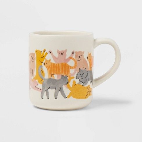 Opalhouse 16oz Stoneware 'Cat Person' Drinkware Mug