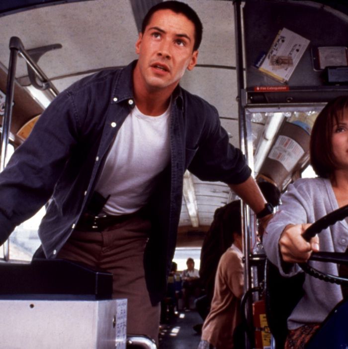 SPEED, Keanu Reeves, Sandra Bullock, 1994 TM and Copyright ? 20th Century Fox Film Corp. All rights reserved. Courtesy: Everett Collection.
