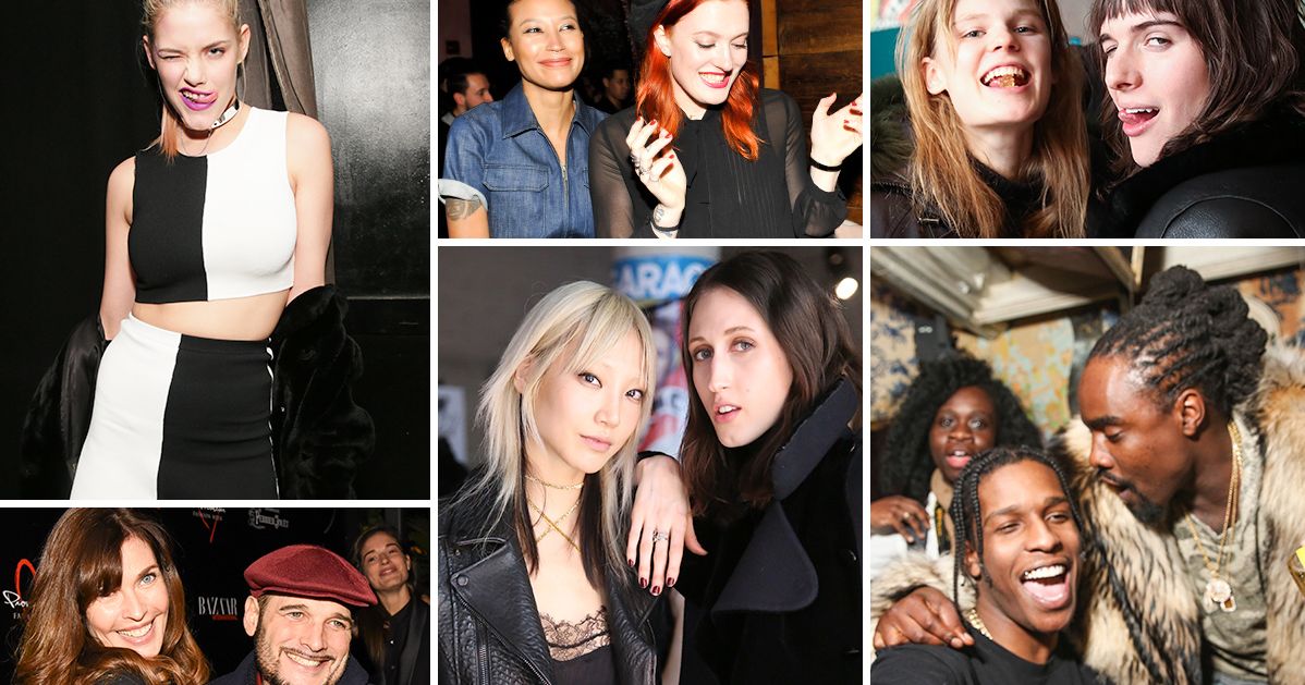 A$AP Rocky and Karlie Kloss Partied at Fashion Week