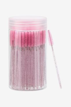 100 Pink Disposable Mascara Wands