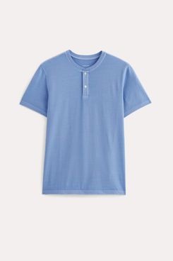 Everlane The Essential Organic Garment-Dyed Henley