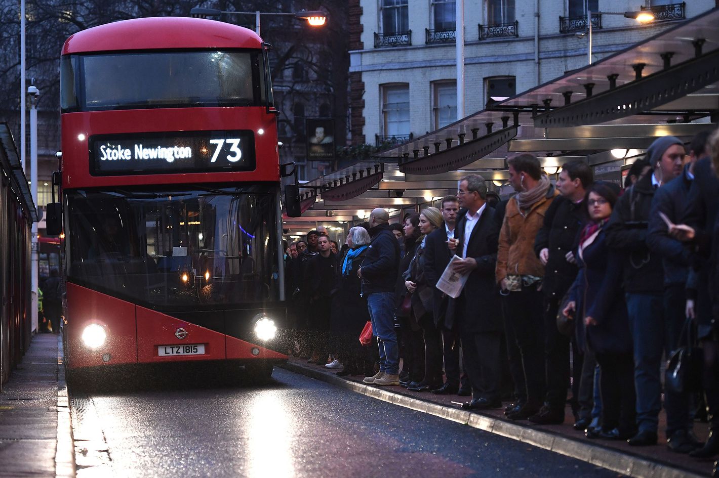 Scenes Nightmare Commute In London After Tube Strike