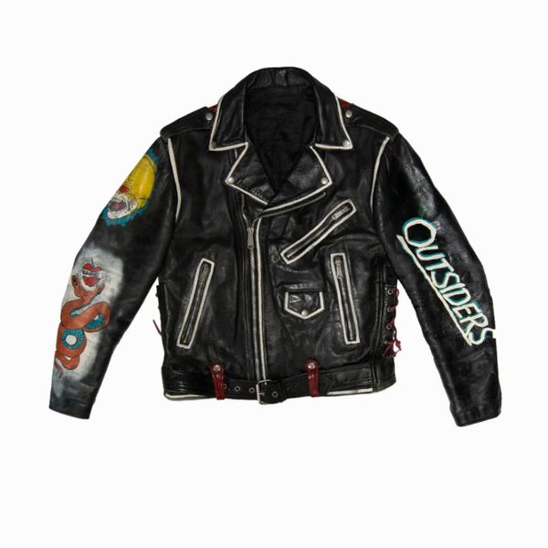 Exhibit69 Men's Rolling Stone One of a Kind Vintage Leather Jacket