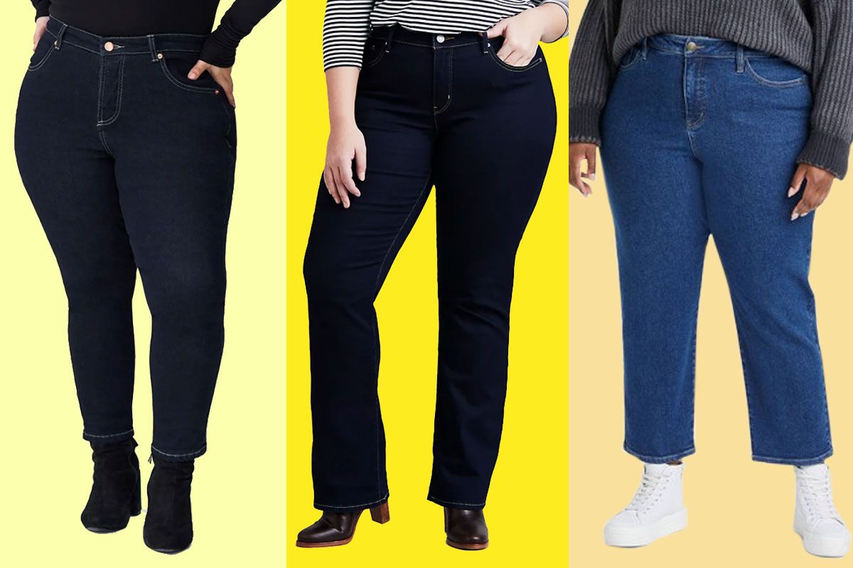 cute cheap plus size jeans