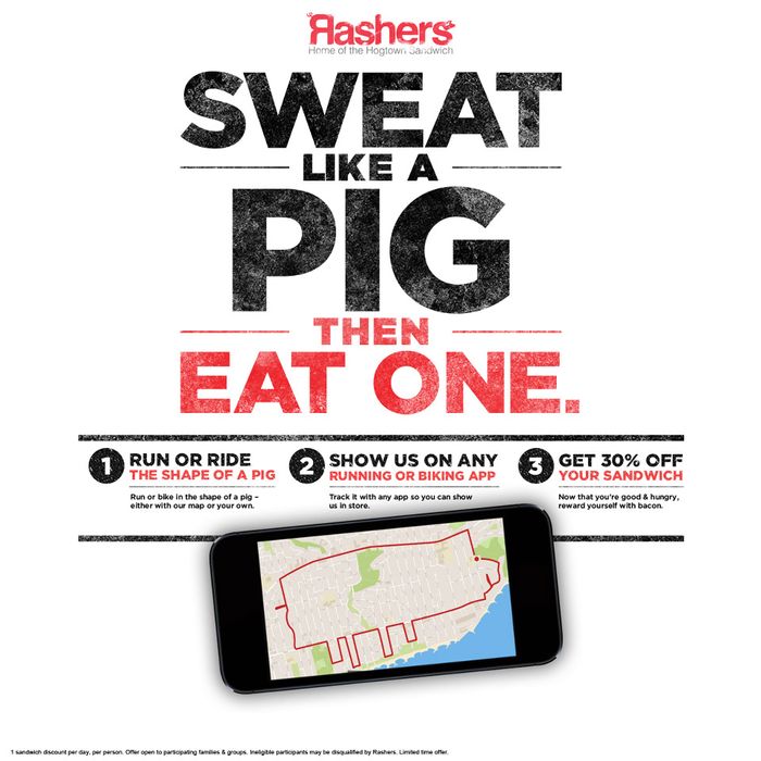 Pigs don't technically sweat, but whatever.