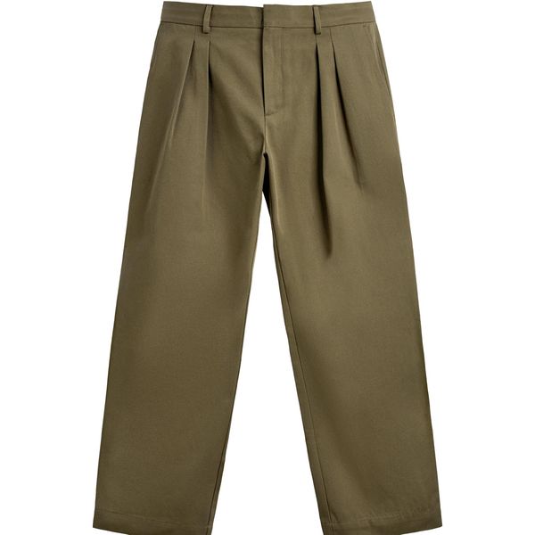 Aaron Levine x Zara Pleated Chino Pants