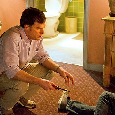 Michael C. Hall as Dexter Morgan in Dexter 