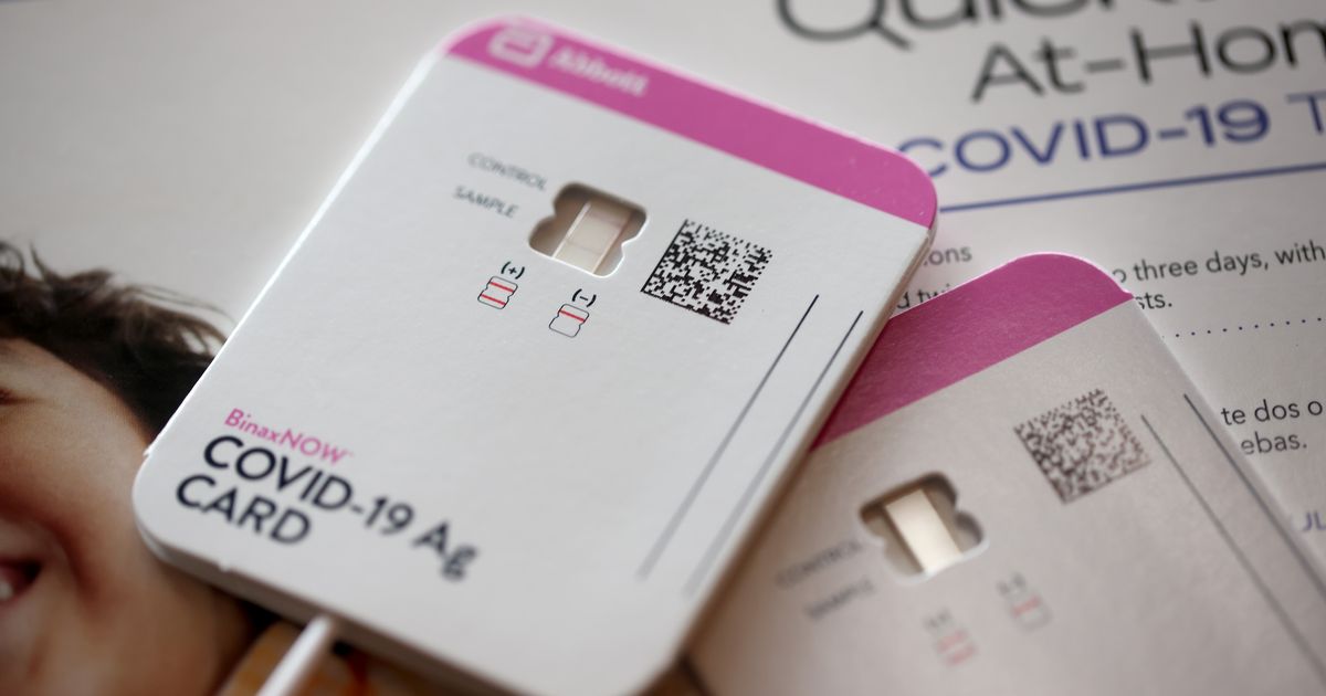 CDC Recommends At-Home COVID Test Before Indoor Gatherings