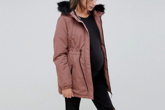 asos maternity winter coat