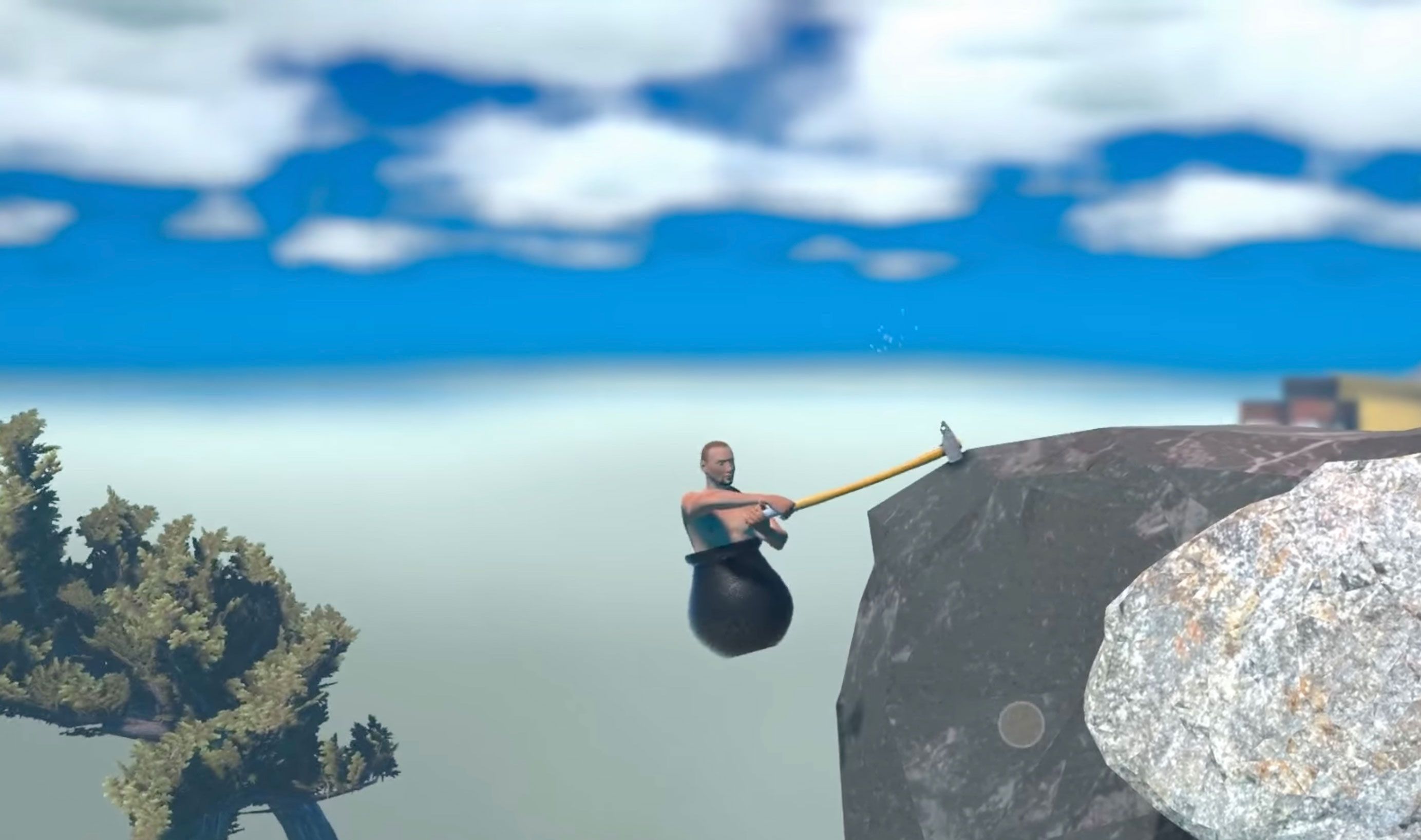 How Tall Is The Guy In Getting Over It With Bennett Foddy? 