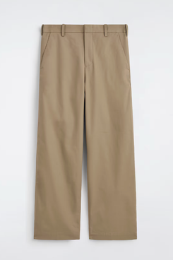Cos Cotton Wide-Leg Pants