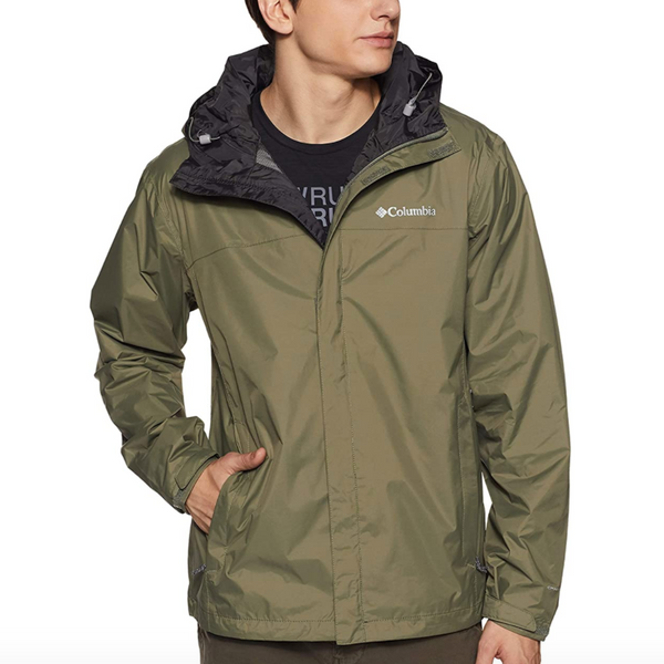 Columbia Men’s Watertight II Front-Zip Hooded Rain Jacket