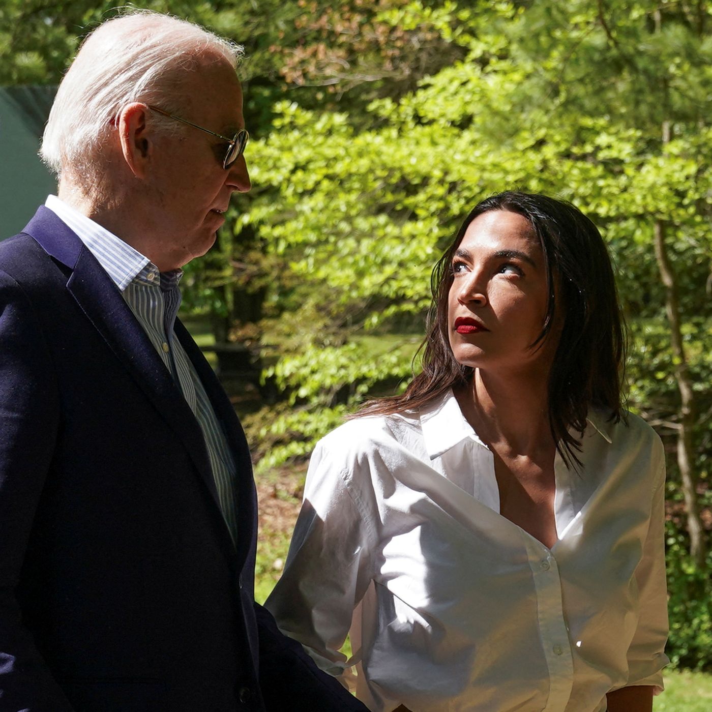 Aoc biden online