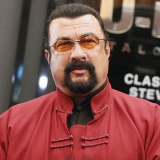 Steven Seagal unveils new model of U-Boat watches of his design in Moscow
