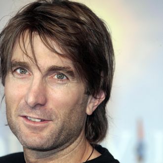 South African actor Sharlto Copley poses during the photocall of the movie 