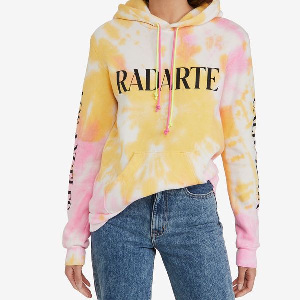 Rodarte Rad Radarte P/Y Tie Dye Hoodie