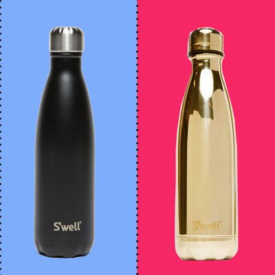 S'well- Stainless Steel Water Bottle - Teakwood: 25oz