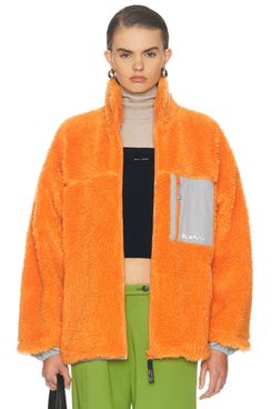 Sandy Liang Rain Fleece Jacket