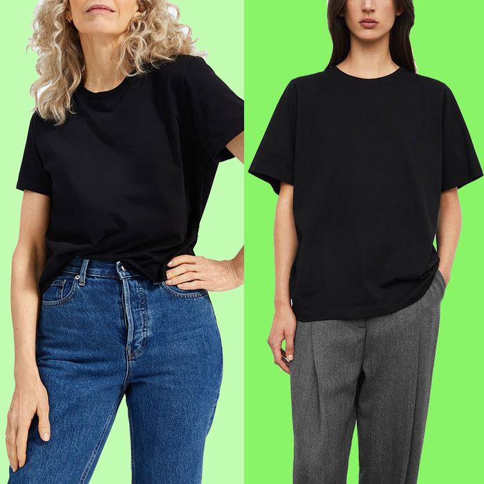 Womens Clothing Tops T-shirts Sportmax Cotton T-shirt in Black 