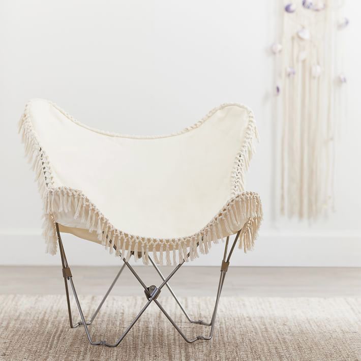 macrame butterfly chair