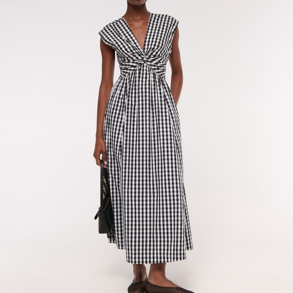 Abercrombie Twist-Front Maxi Dress