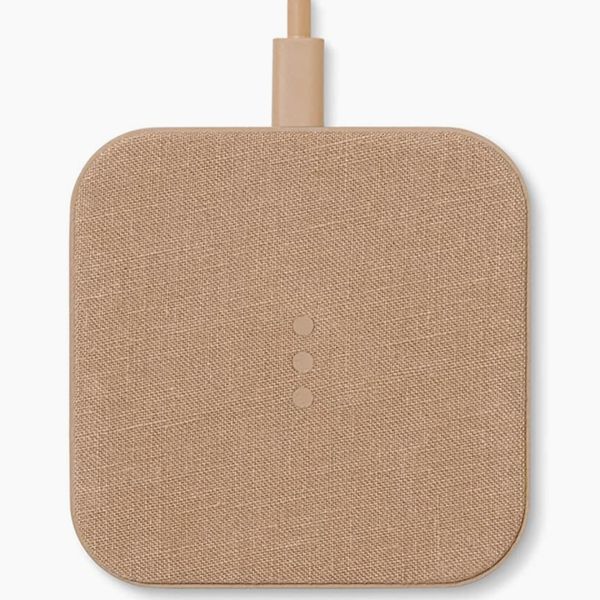 Courant Catch:1 Essentials Belgian Linen Wireless Charging Pad