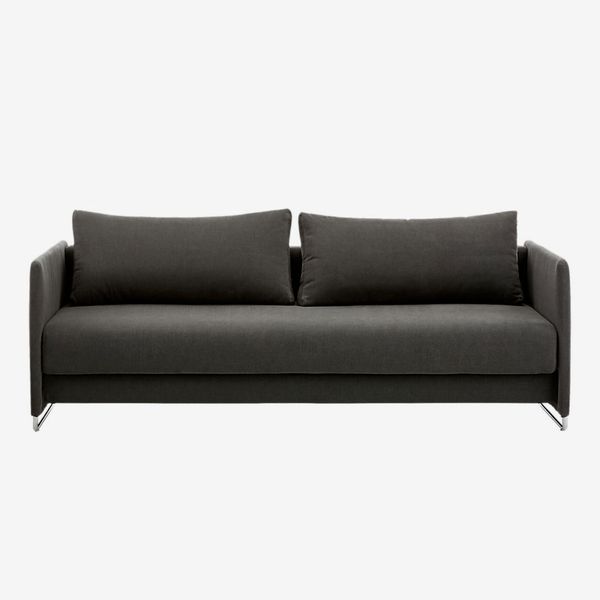 CB2 Tandom Dark Grey Sleeper Sofa 