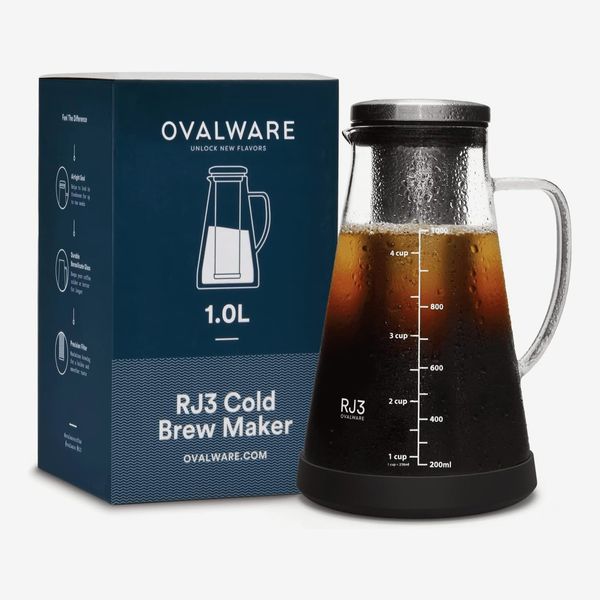 Ovalware RJ3 Cold Brew Maker and Tea Infuser
