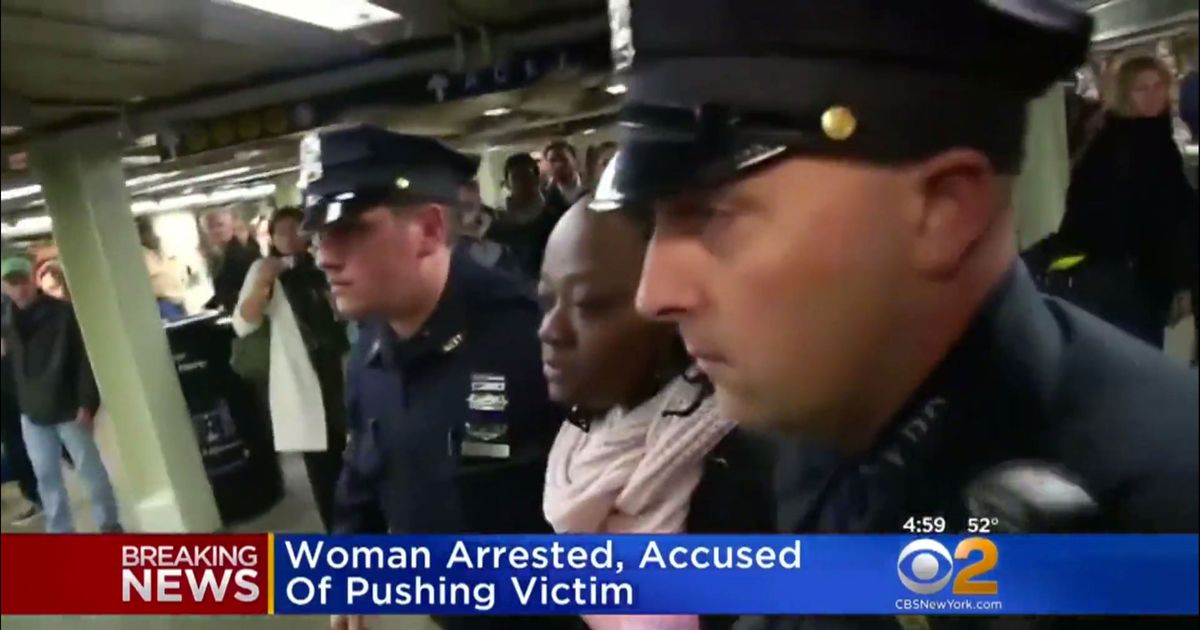 Woman Dies After Being Shoved Onto Tracks at Times Square