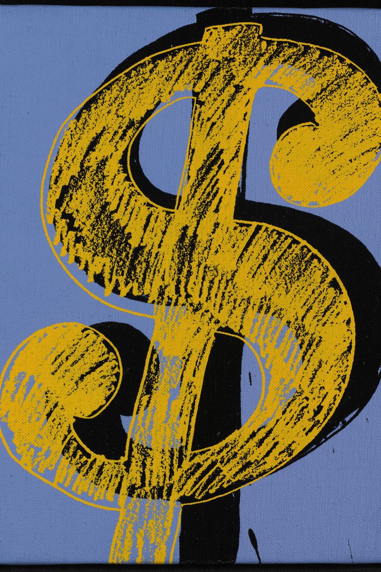 Take a Look at the Blinged-Out Paintings in the Money-Themed Auction at ...