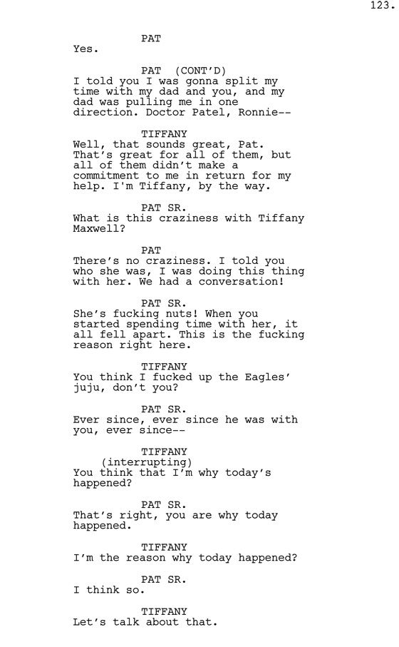 The Toughest Scene I Wrote David O Russell On Silver Linings Playbook