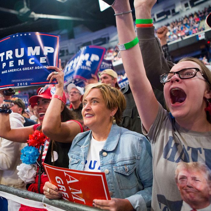 Trump Supporters Protest Counting And Not Counting Votes While