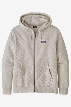Patagonia Organic-Cotton Quilted Full-Zip Hoodie