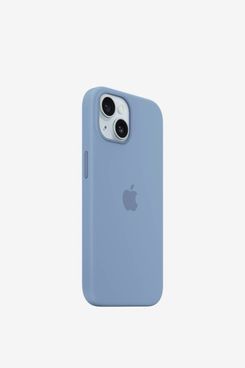 Apple iPhone 15 Silicone Case With MagSafe - Winter Blue