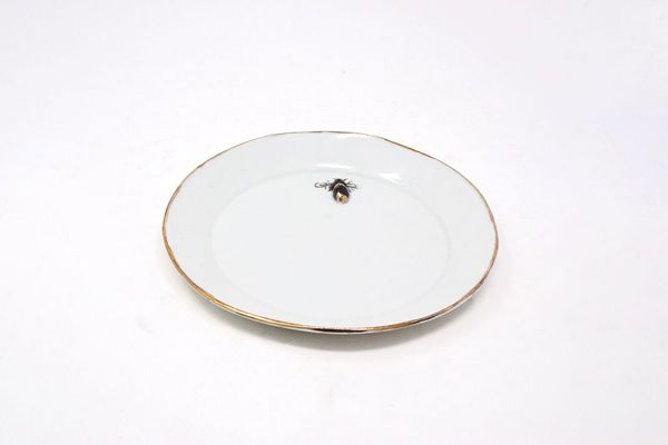 Botticelli Ceramics Delicate Bee Plate