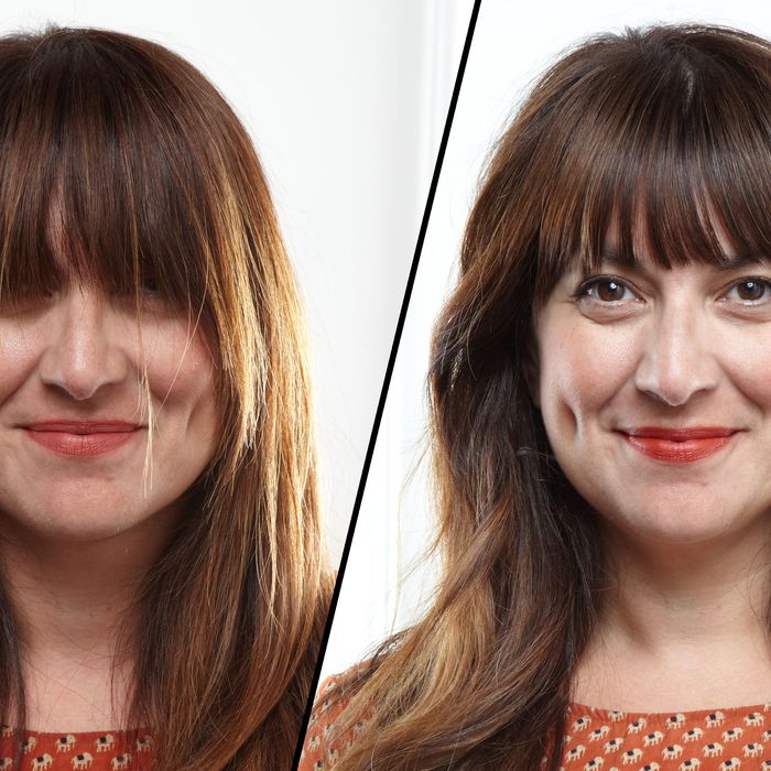 How To Keep Bangs Flat - Middlecrowd3