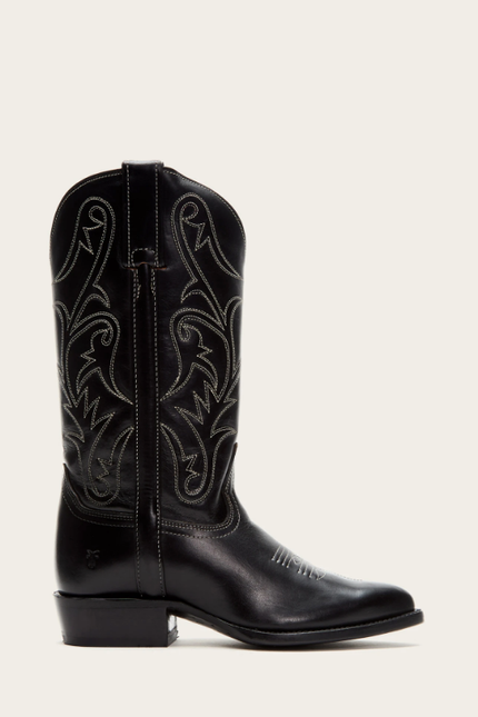 girls black cowgirl boots